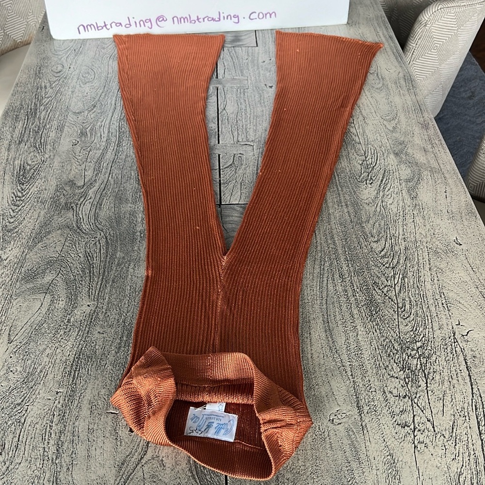 Calle Del Mar Aza Ziegler made with good vibes in USA knot flare bottom pants - Picture 10 of 16